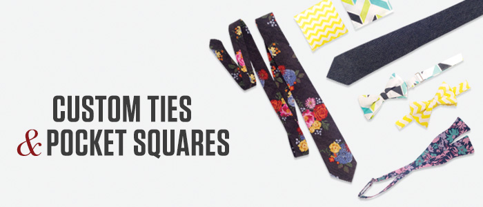 Custom Ties, Bow Ties and Pocket Squares for your Wedding or Event by Friar Tux Shop